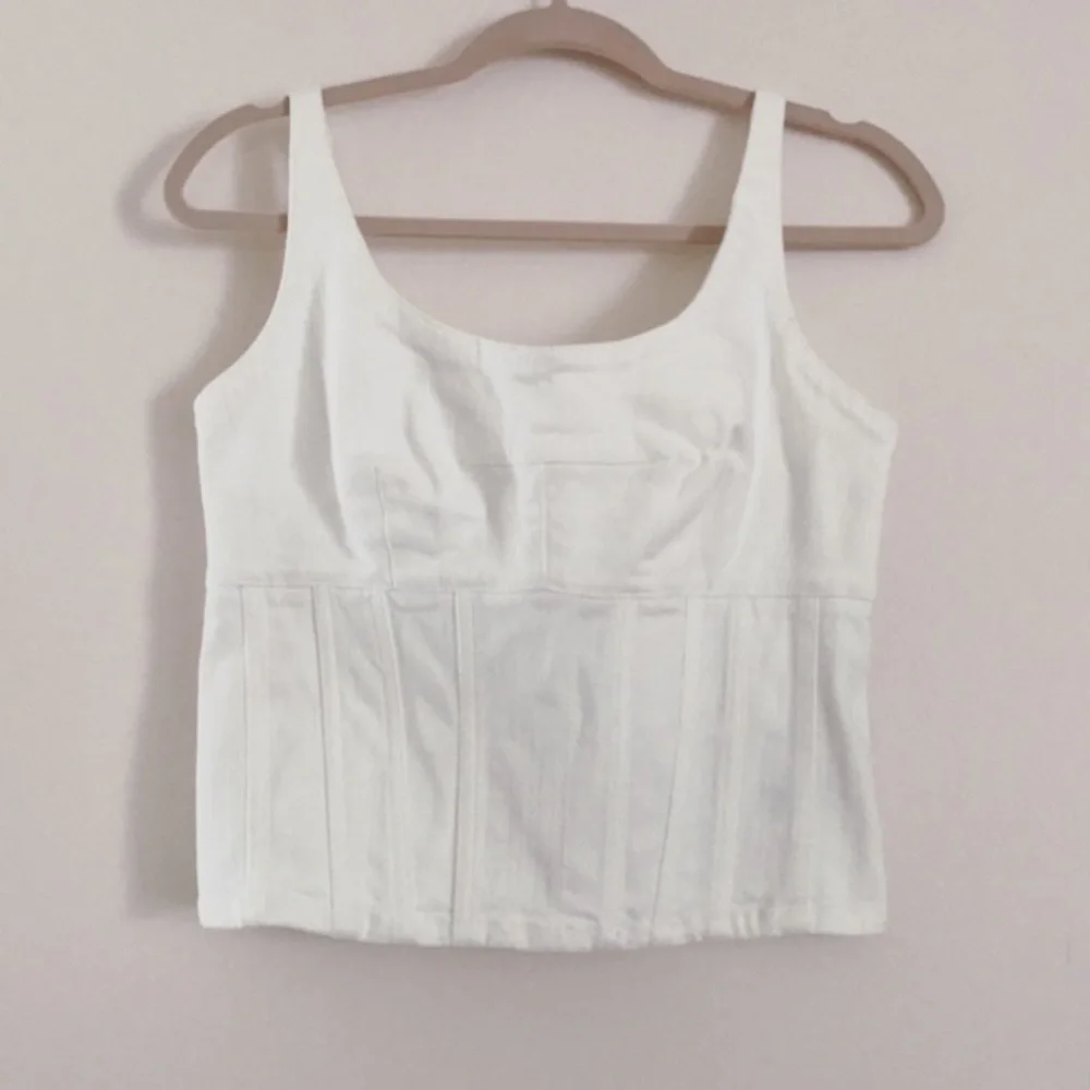 Anthropologie Maeve Corset Top w Bow - Picture 2 of 4